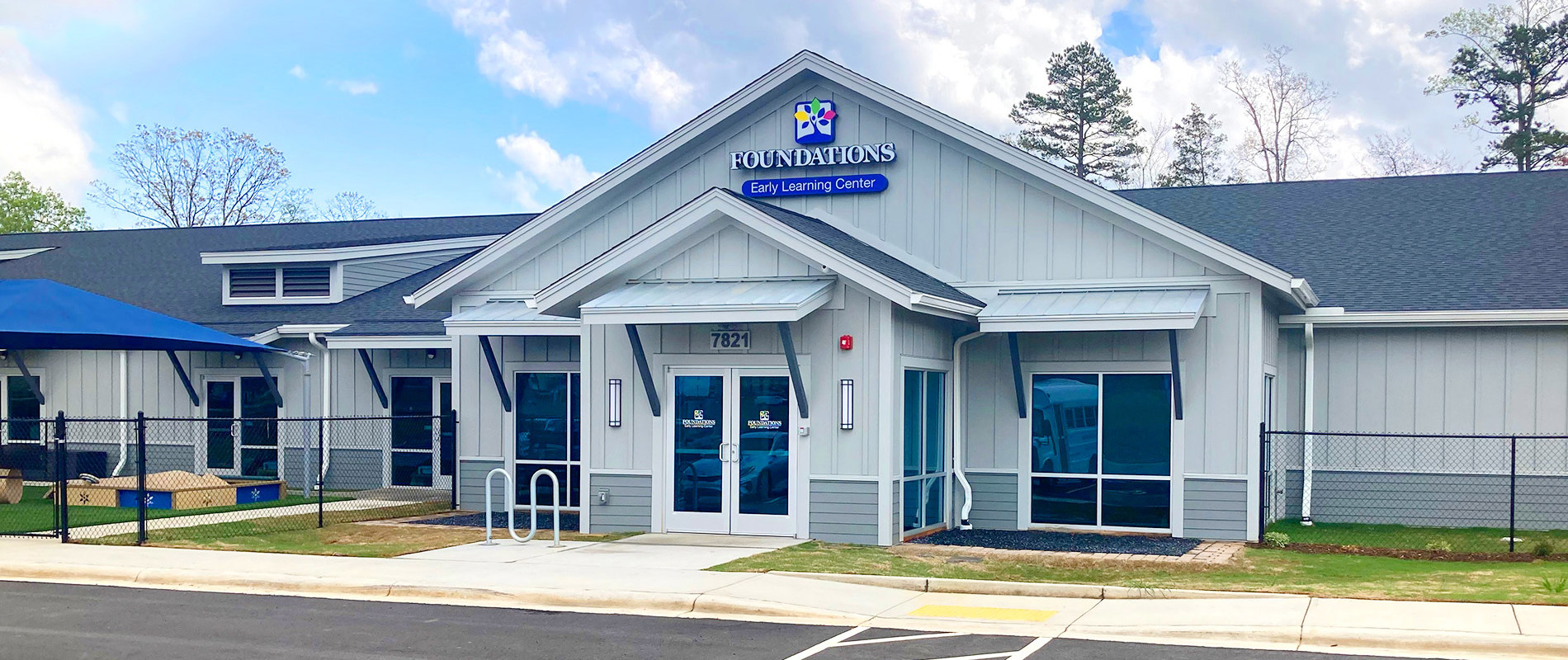 Exterior of Foundations Early Learning Center Sherrills Ford daycare building